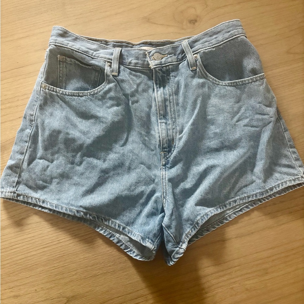 Levi’s High Waisted Mom Denim Shorts
